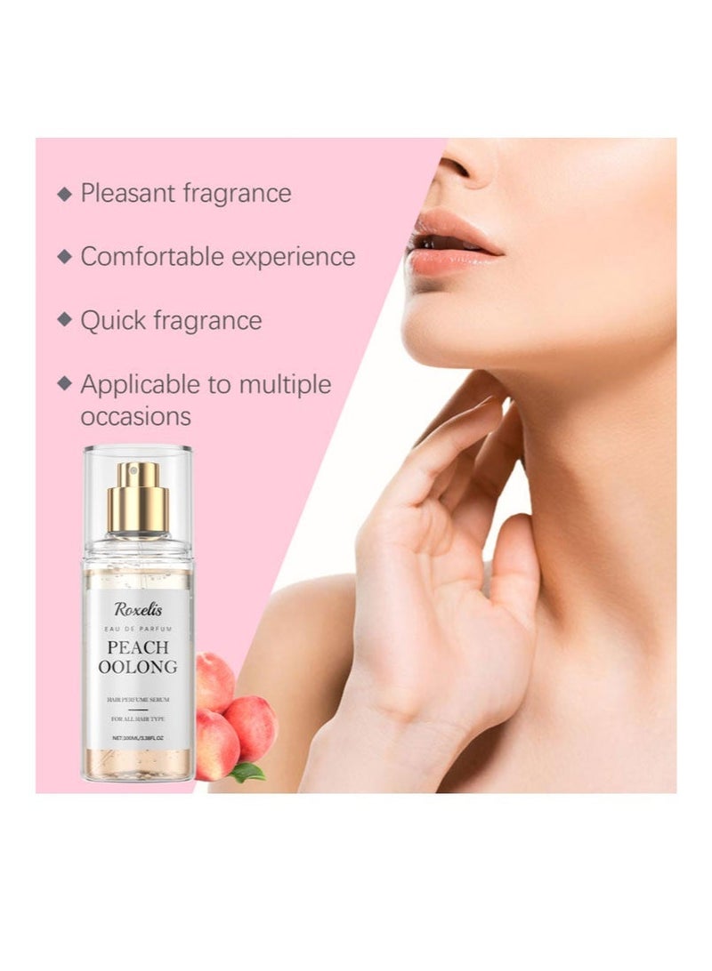 Roxelis Hair Perfume for Women, Summer Lightweight Long-Lasting Fragrance Mist, 3:7 Hydrating Serum, Alcohol-Free Formula, Argan Oil Scented Hair Spray, With Keratin & Elastin - Image 5